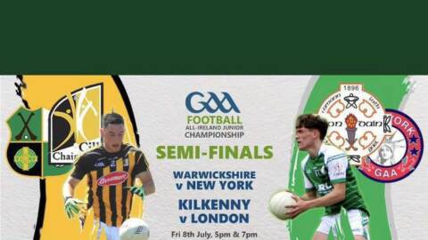 London v Kilkenny-All Ireland Junior Championship Semi-Final
